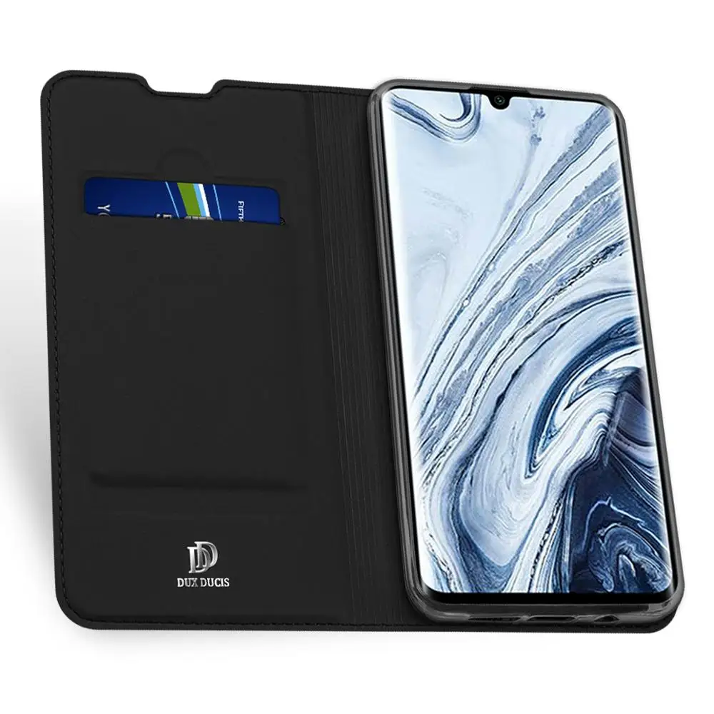 For Xiaomi Mi Note 10 Pro 10Pro Case Luxury Magnetic Flip Leather Card Stand Holster Phone Cover | Мобильные телефоны и