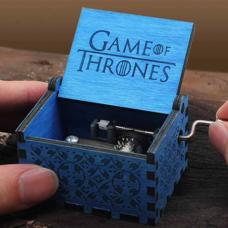 Game Of Thrones Музыкальная шкатулка в форме королевы, замок в небе, музыкальная шкатулка, Игра престолов, музыкальная тема Zelda, Рождественский подарок - Цвет: Game Of Thrones