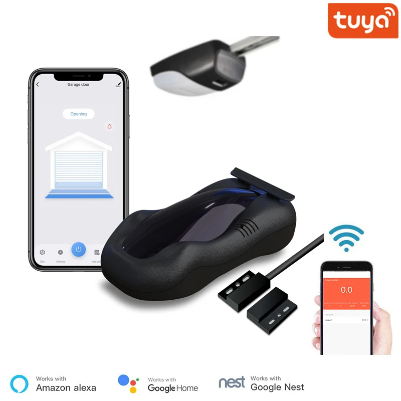 

WiFi Switch Smart Opener APP Remote Controller For Garage Door Gate Supprot Alexa Echo Google Home EWelink Control