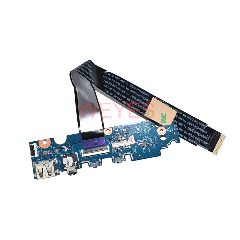 Подлинная для HP Pavilion x360 m1 u001dx M1 U SB аудио Плата с кабелем 448.07J02.0011|Компьютерные