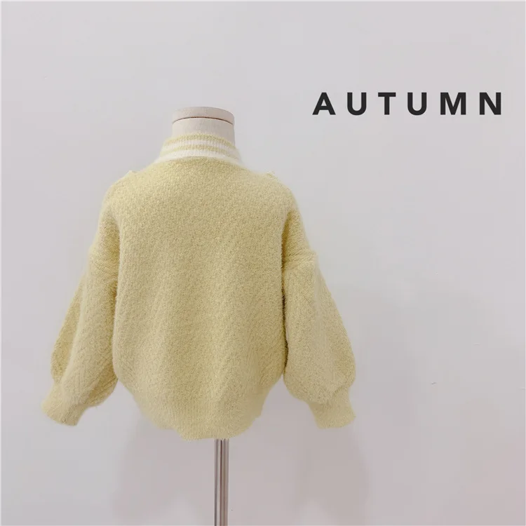 Детская одежда Бархатная шаль для девочек свитер с длинным рукавом маленьких |