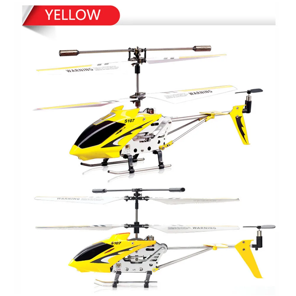 Вертолет Syma S107G RC канала Квадрокоптер из сплава встроенный гироскоп вертолет с