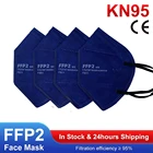 FFP2 CE KN95 утолщенная 5-слойная маска для лица PM2.5 противотуманная прочная защитная маска для рта респиратор многоразовые маски