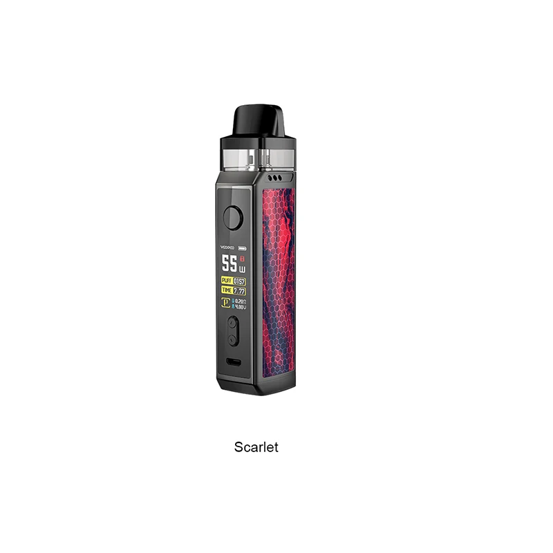 Новый оригинальный VOOPOO VINCI X 70W Pod Комплект с 0 96 дюймовым экраном Питание от одной