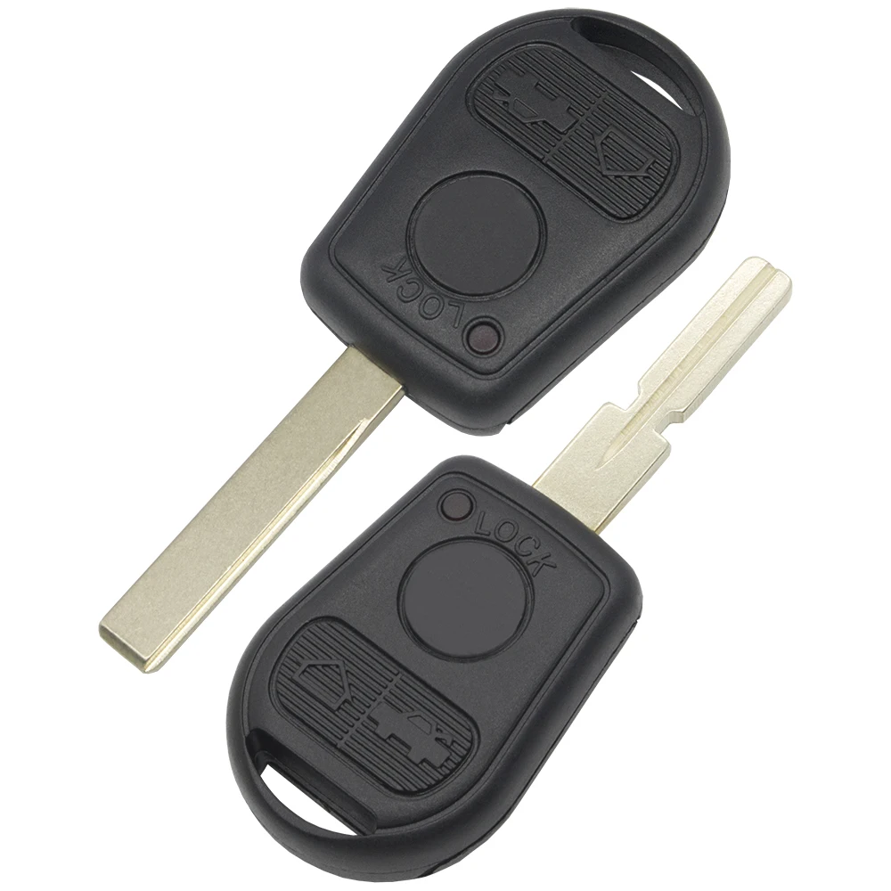 WhatsKey 3 Button Car Key Shell Cover Fob Case For BMW Z3 E31 E32 E38 E34 E36 E39 E46 Replacement Uncut Blade on. - Корпус для ключа автомобиля с 3 кнопками WhatsKey для BMW Z3 E31 E32 E38 E34 E36 E39 E46.