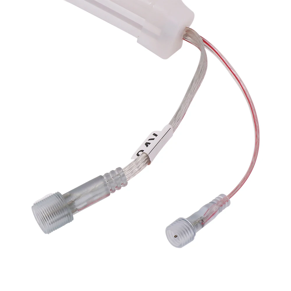 WS2811 Фул Цвет RGB Светодиодные ленты светильник DC12V/24 V 1903IC Гибкая RGB светодиодный неоновый адресуемых пикселей светильник 20 пикселей Водонепроницаемый светодиодный лента