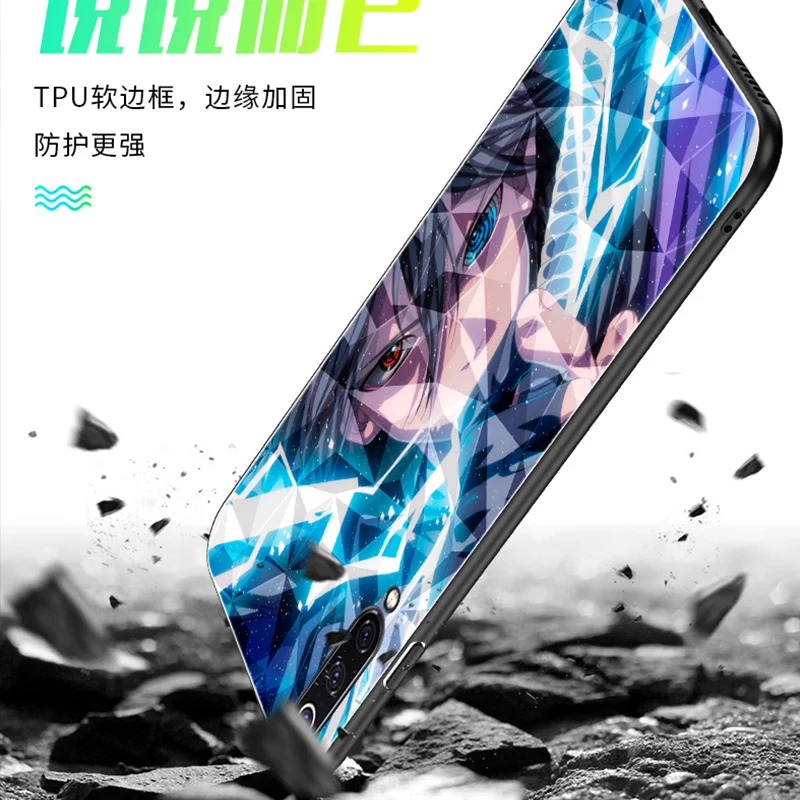 

3D Luminous Case For Xiaomi Mi 10 10Pro 9 redmi K30 Glitter Acrylic shockproof Back Cover For Xiaomi Redmi Note 8 Pro Shell