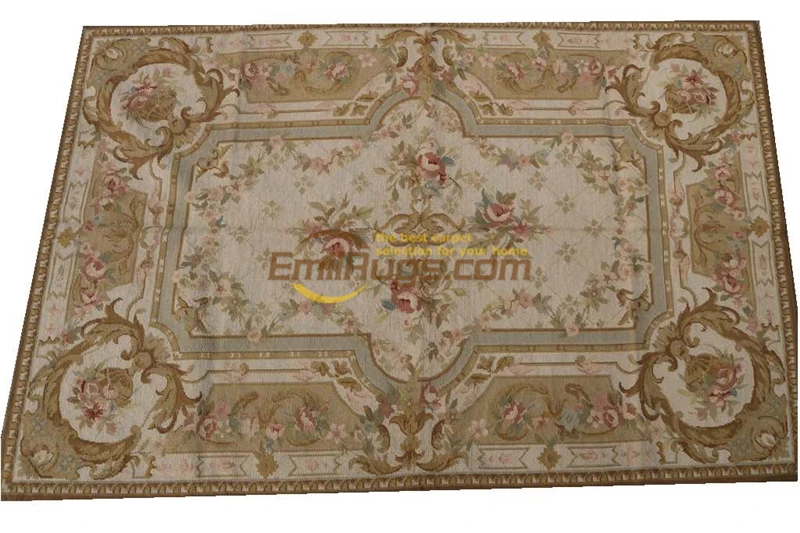 

oriental rug aubusson needlepoint rug hand knitted carpets wool large carpet large thick rugs