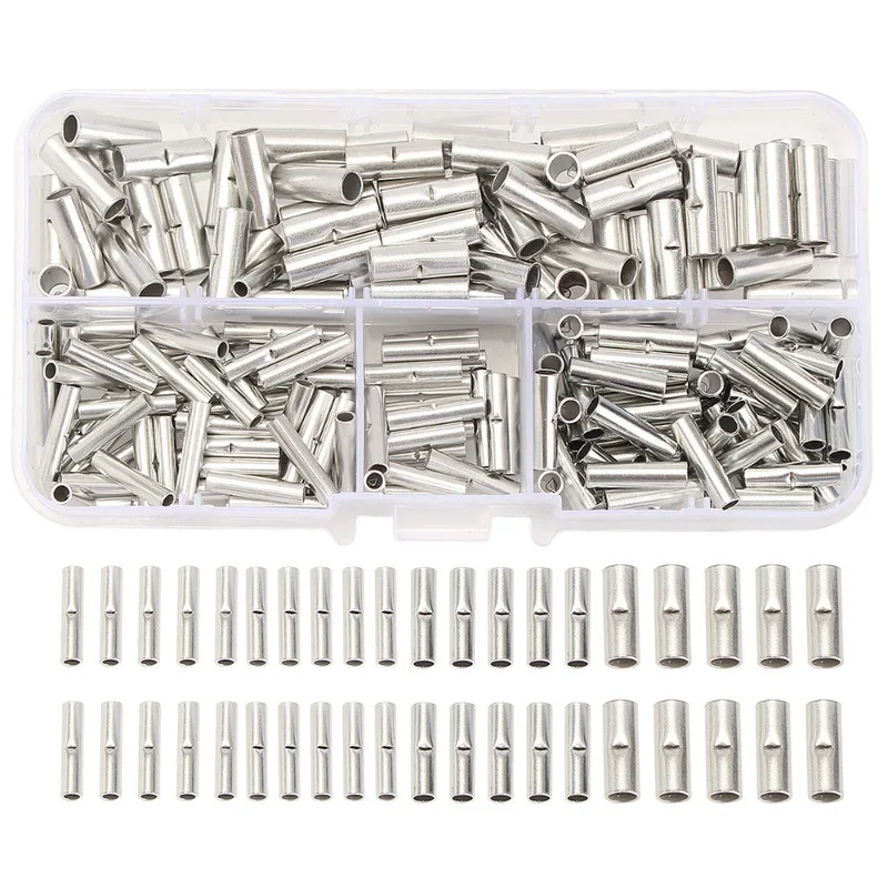 Соединители для стыковой сращивания 200 шт./лот 10 мм медь 22 10AWG луженая Сращивание