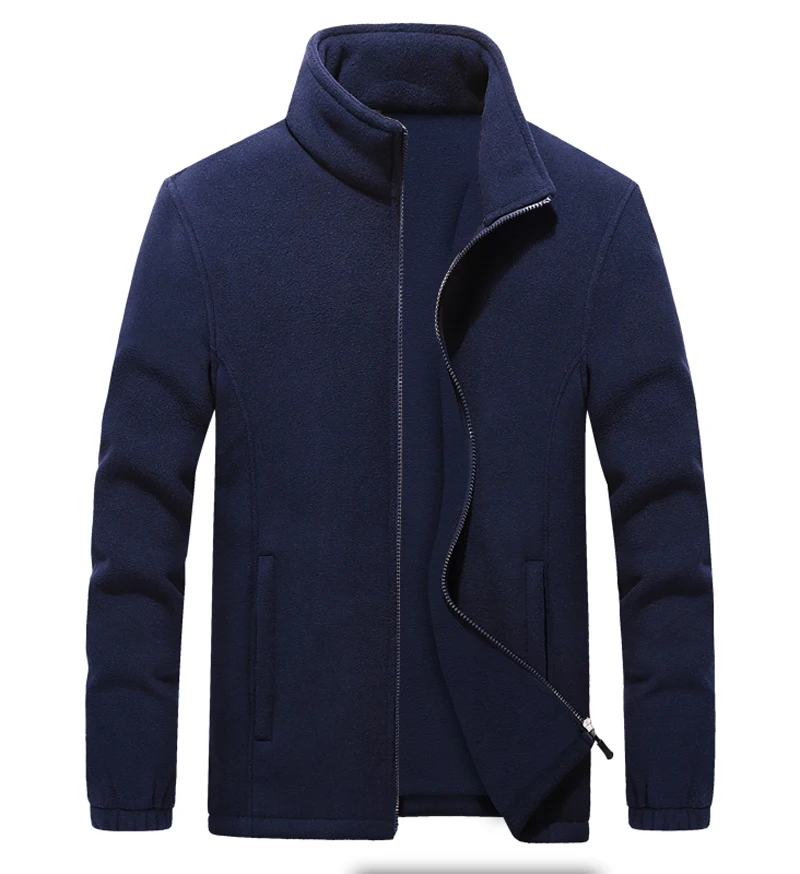 deep blue Большие размеры 6XL 7XL-9XL Мужская Флисовая тактическая куртка из мягкой кожи с соединением тепловых видов спорта мужское туристическое горное пальто мужские армейские куртки - Цвет: deep blue