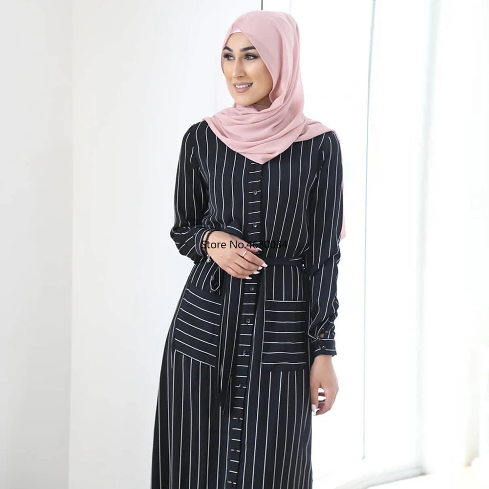 Рамадан ИД Мубарак Дубай шифон Абая хиджаб мусульманский платье Кафтан