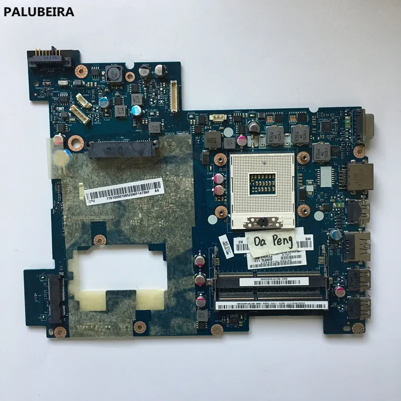 Материнская плата для ноутбука marshbeira Lenovo G570 PIWG2 LA-675AP материнская HM65 DDR3 разъем PGA989