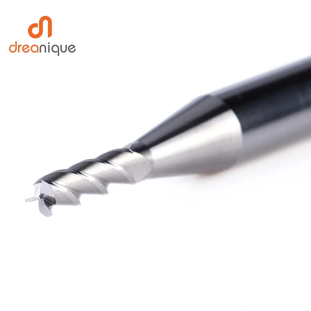 Фреза с 3 лезвиями Концевая фреза для обработки древесины из сплава вольфрамовой