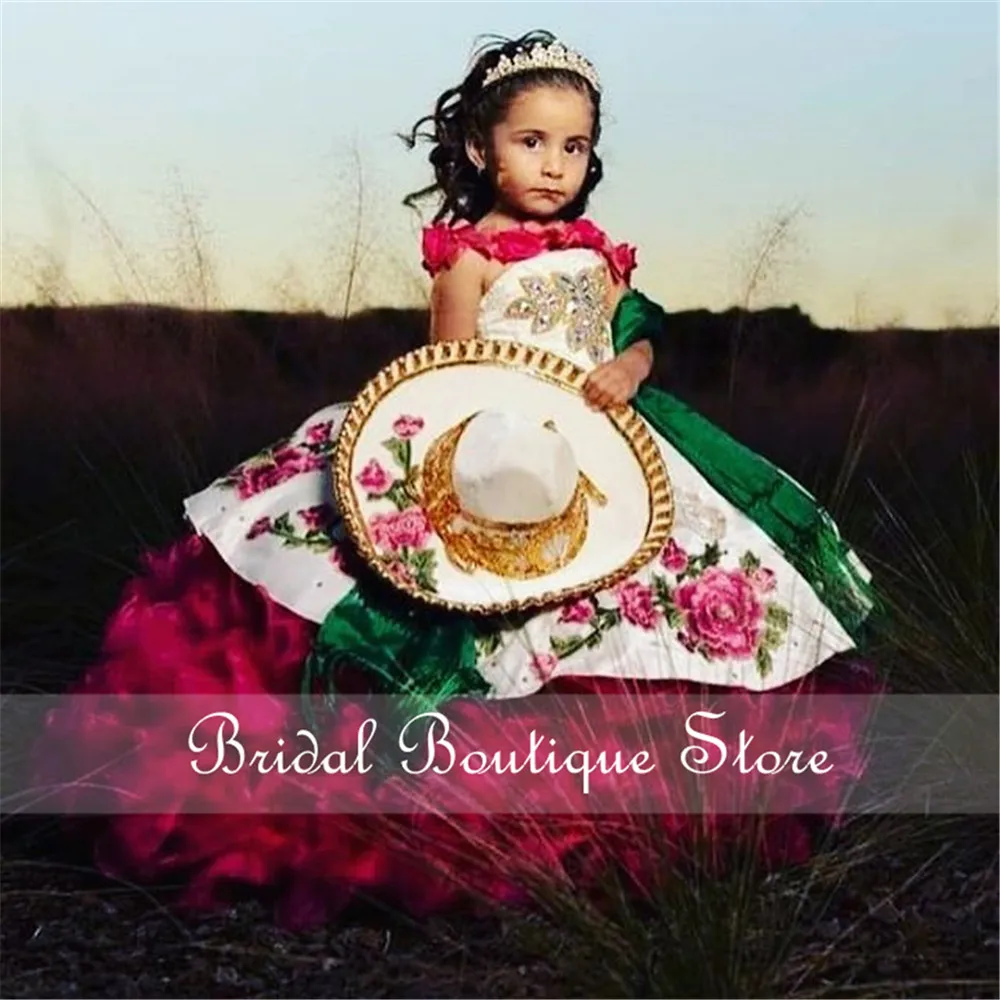 

Ball Gown Beaded Children Princess Dress Beauty Pageant Dress Puffy Flower Girl Birthday Dress Photography Dress