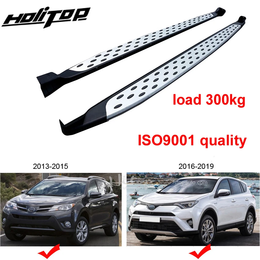 Новое поступление OE боковой шаг бар nerf Беговая доска для Toyota RAV4 2013 2019 утолщенный