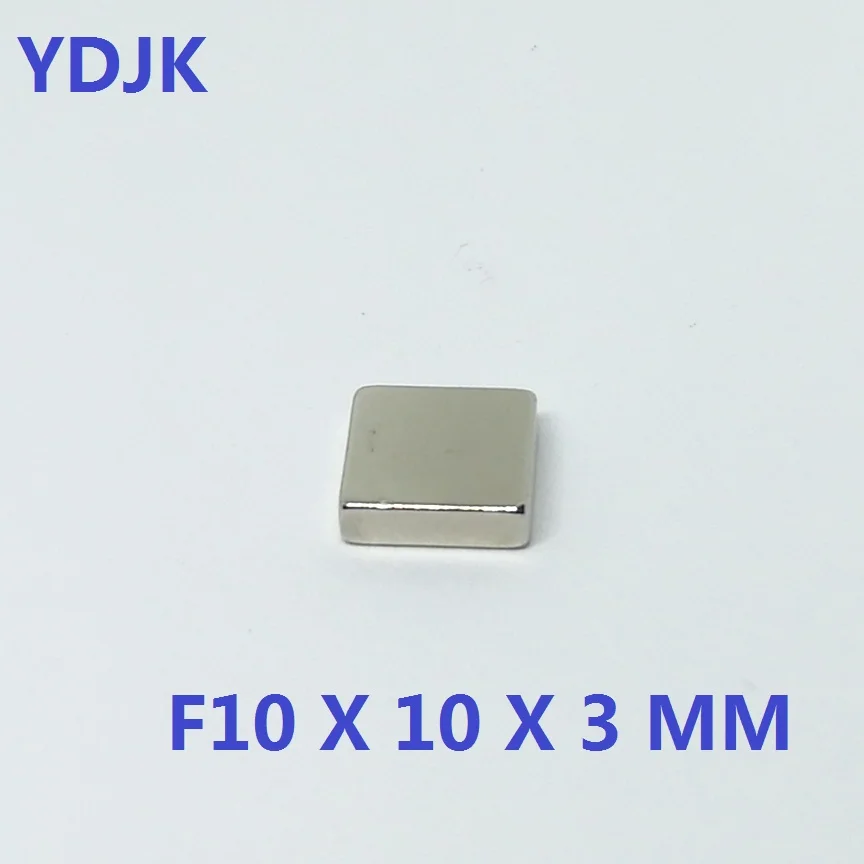 10 20 50 шт./лот N35 Неодимовый магнит 10*10*3 Мощный NdFeB 10x10x3 сильный блок постоянные