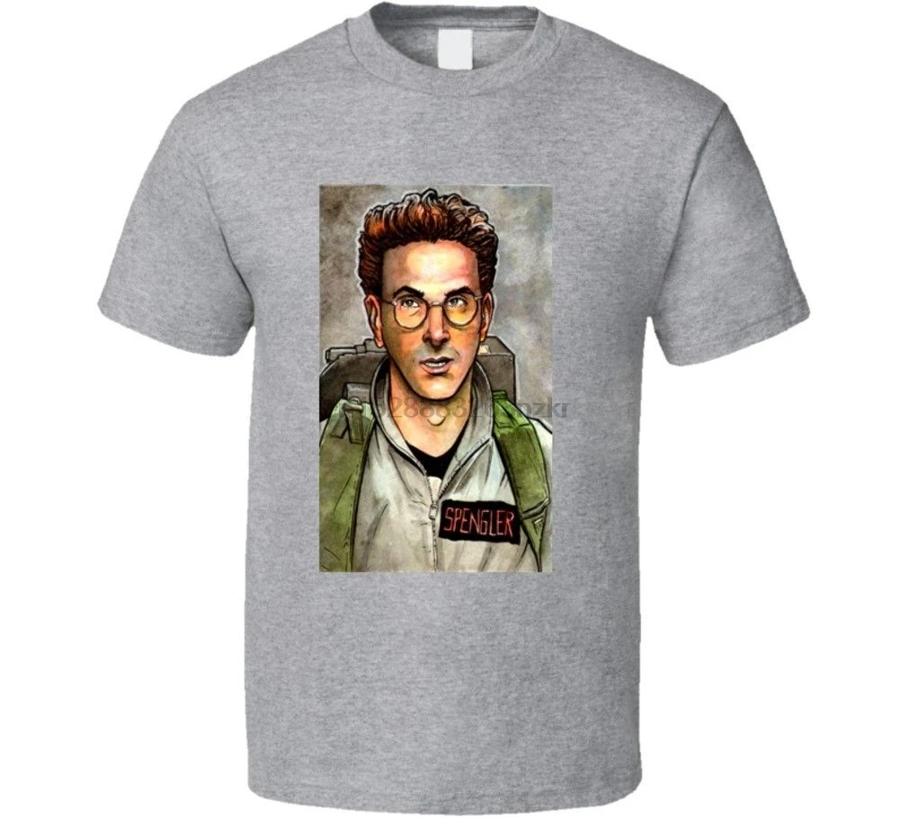 Ghostbusters Игон спенглер Гарольд Рамис фильм 80s футболка Для мужчин Топы Изделие из