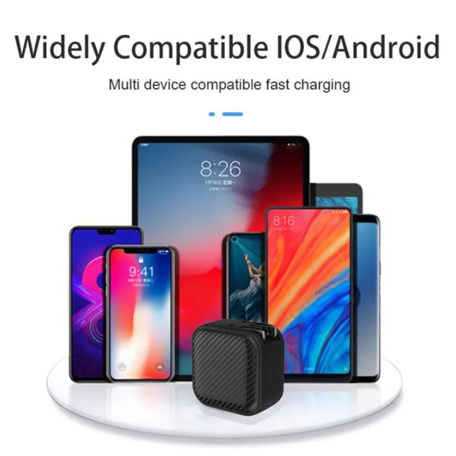 mini 4 порта 100w ган usb c настенное заря