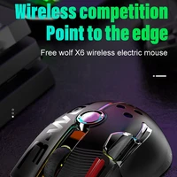 2 4ghz wireless mouse dual connection mode rgb optical mouse for laptop pc computer peripherals dropshipping