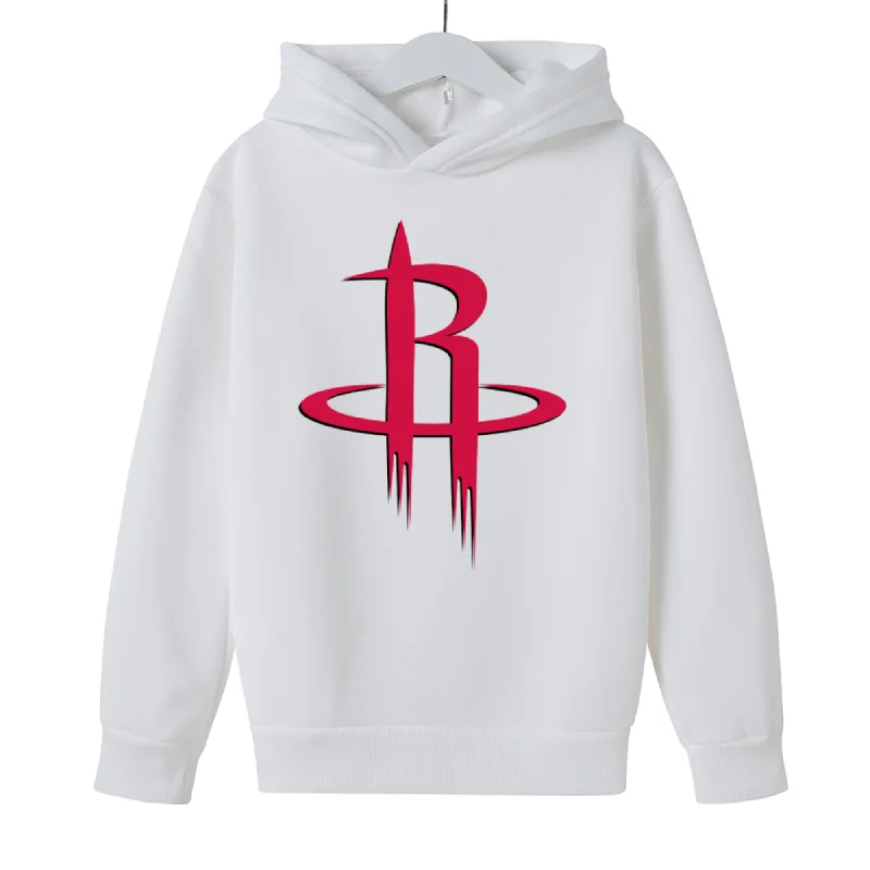 

2022New Season Basketball Team Street Fashion Child Hoodie Top Fun Cartoons Boy Kid Girls Costume Boy's Sweater 3-14Y Clothing