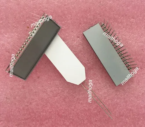 17PIN TN положительная 6 разрядная сегментная ЖК панель белая/синяя/зеленая желтая