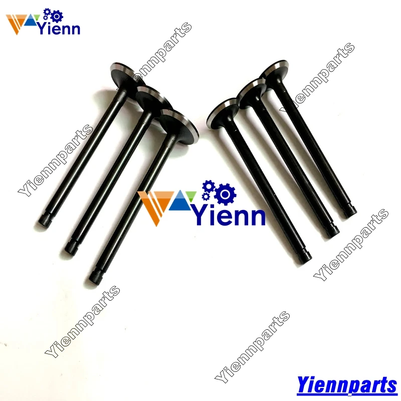 Впускной клапан для Yanmar 3TNE74 втулка выхлопного стержня термостат экскаватора Cagiva