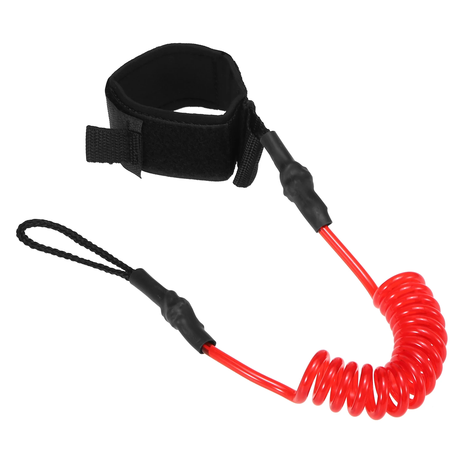 Sup поводок для серфинга 4 фута эластичный спиральный серфинга|Серфинг| |