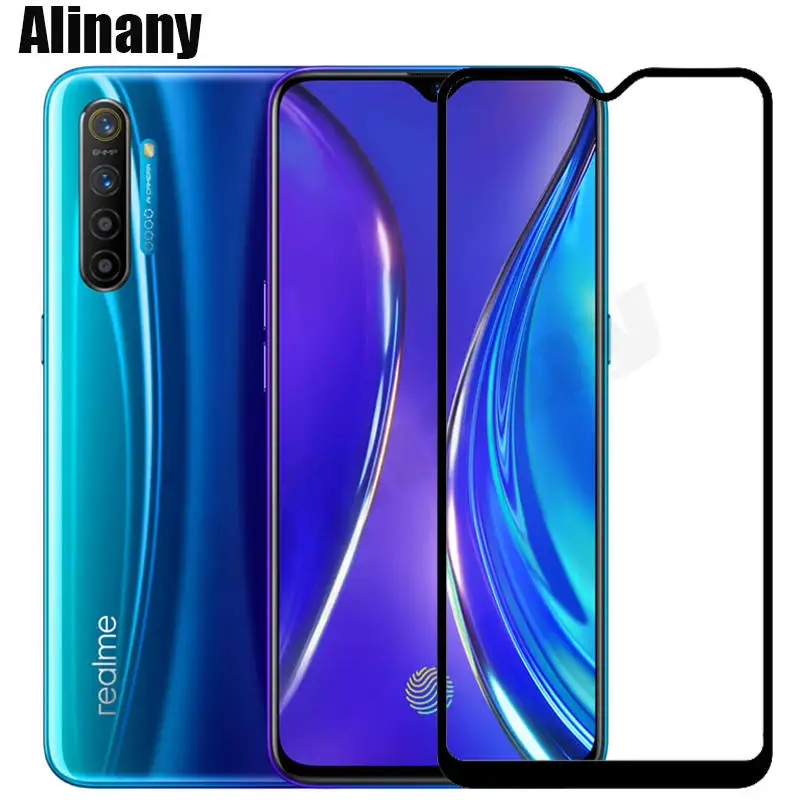 Защитная пленка для экрана Realme XT закаленное стекло Oppo RMX1921|Защитные стёкла и