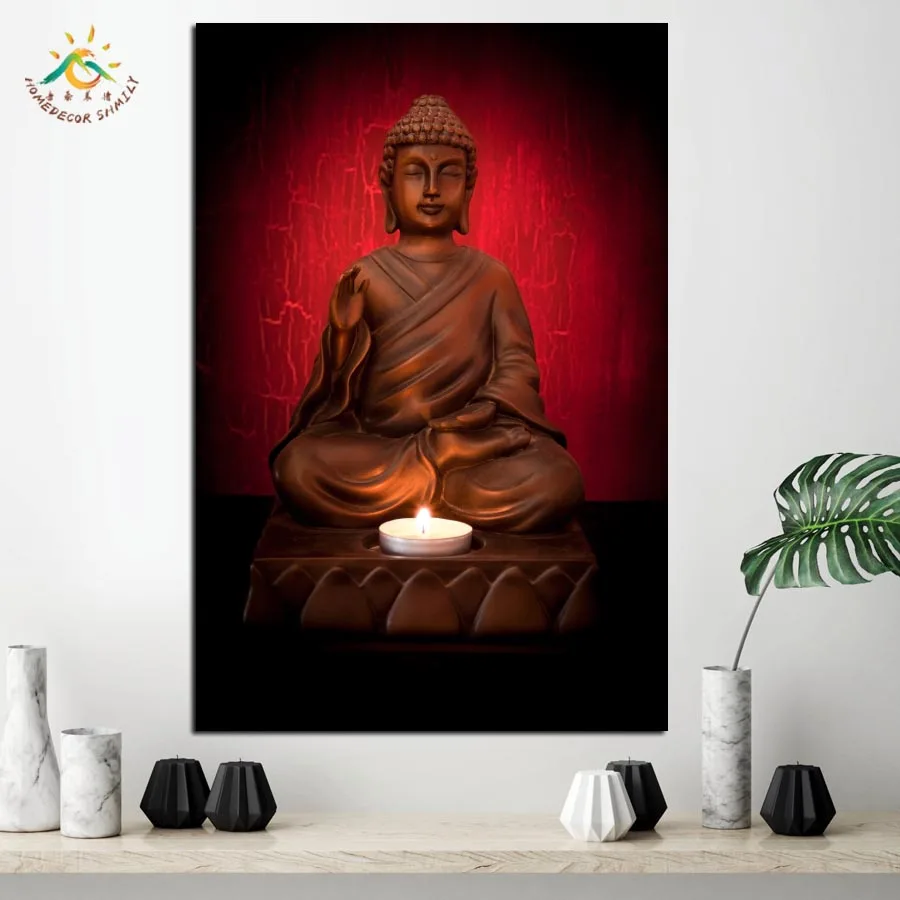 Wall Art Холст Картина современные печатные будда картина картины Будды настенные