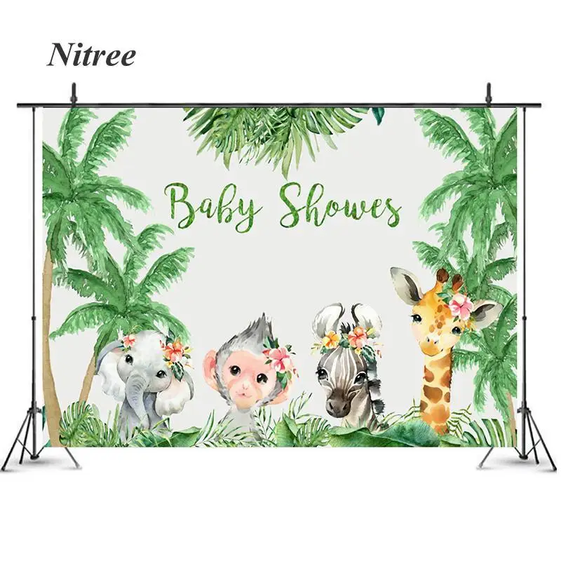 

Фон для фотосъемки новорожденных с изображением животных