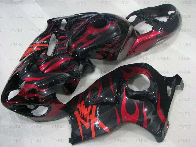 Обтекатель Abs для GSXR 1300 2003 Gsx 1300R обтекатель 97 98 HAYABUSA 1997 2007 черная красная