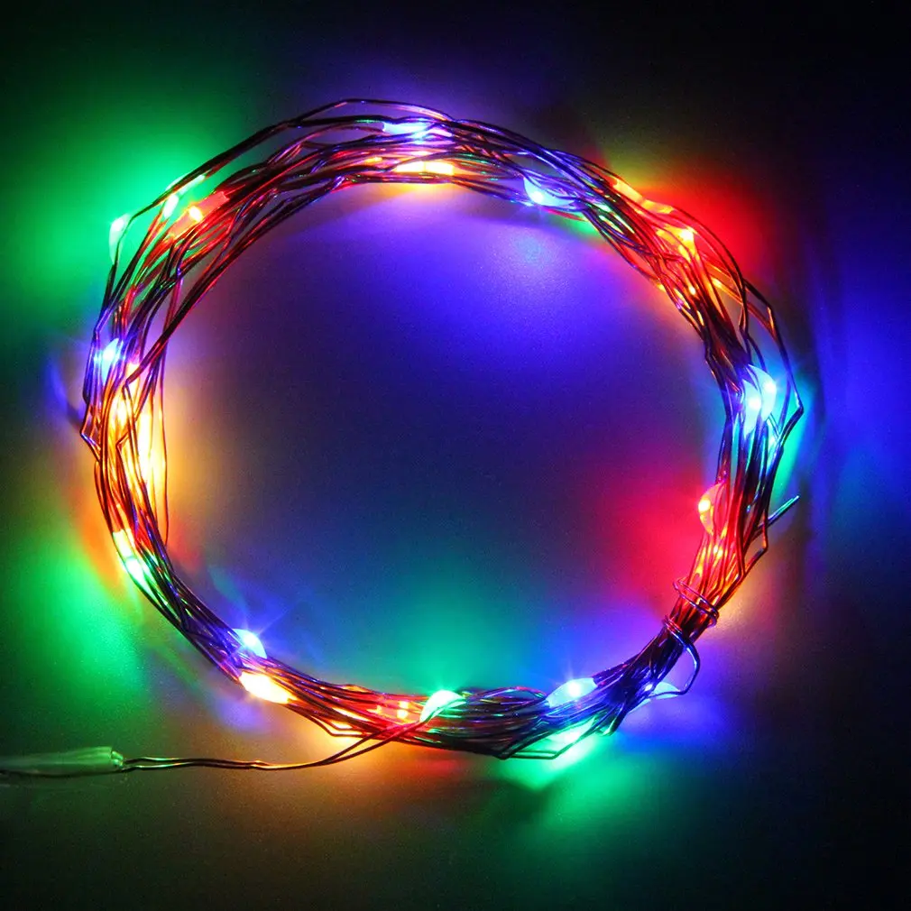 3 м 30LED медный провод рождественские вечерние гирлянды Сказочный светильник на