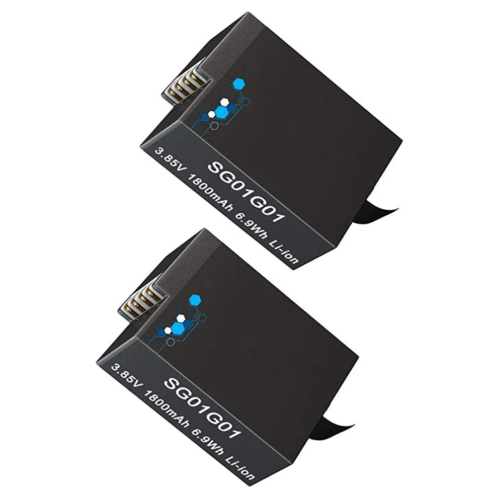 Тройное портативное быстрое зарядное устройство на 1800 мА · ч с USB для GoPro Hero 8 7 Black 6