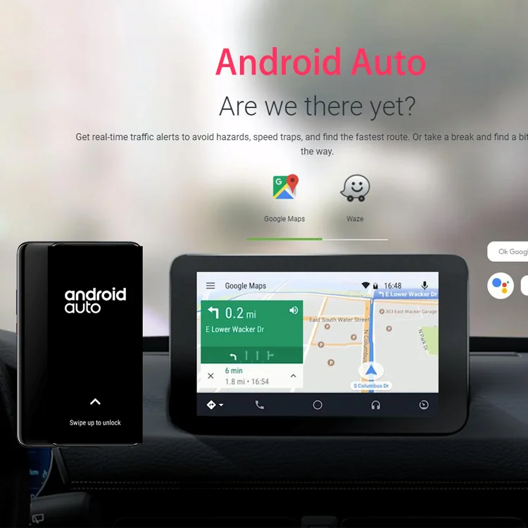 Беспроводной Apple CarPlay Android автоматический интерфейс Prime для Audi A1 2013 2018 Q3 2012