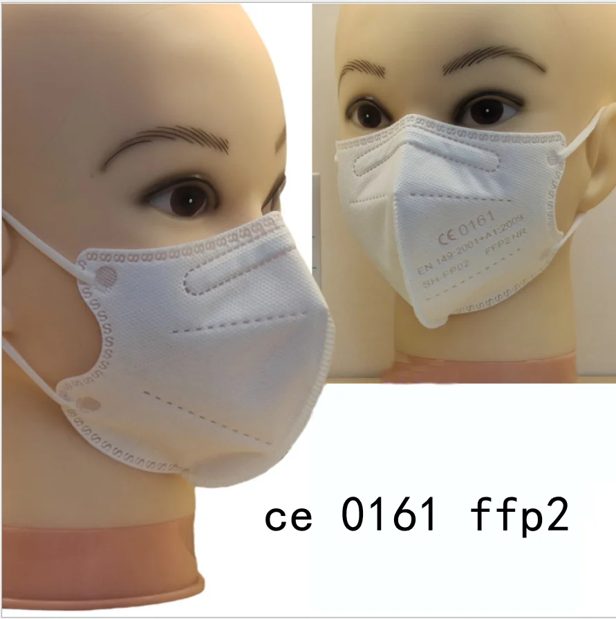 100 шт. CE FFP2 детская маска безопасности респиратор защитное малыш уход за