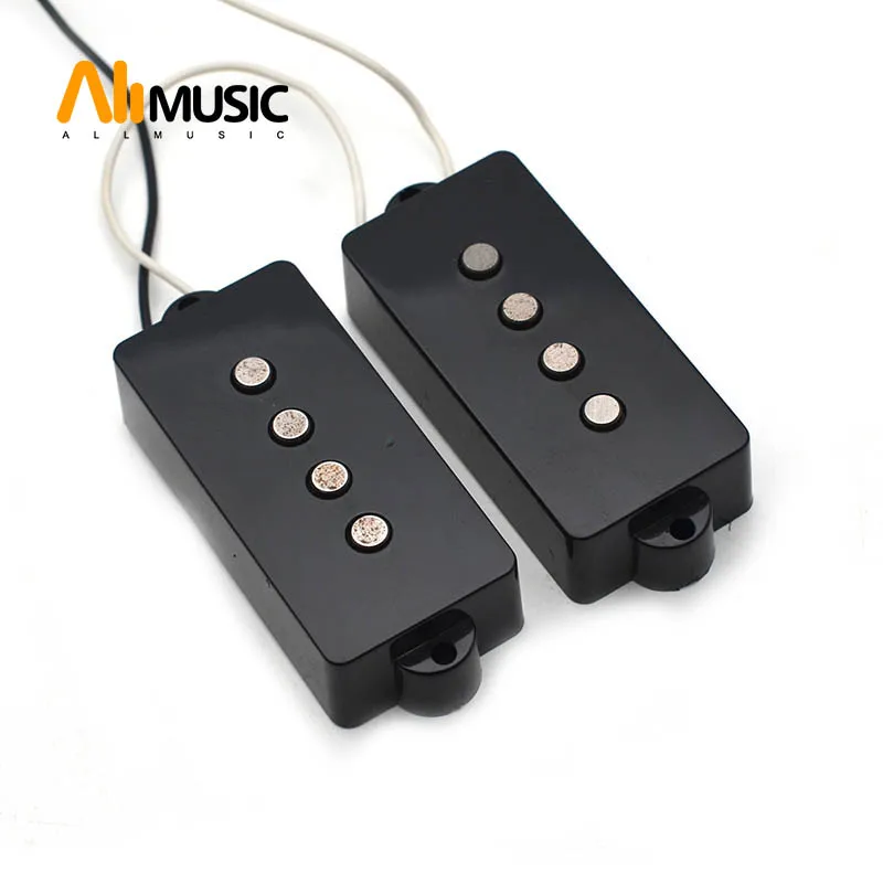Открытый альнико 5 PB P Бас Пикап хамбакер 4 струны V черный для бас запасные части |
