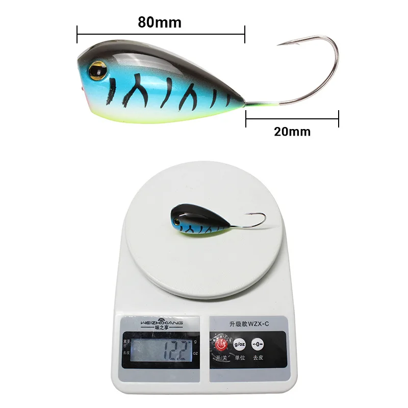 Рыболовная приманка 2019 Поппер большой рот 8 см/12 2 г верхняя жесткая приманки