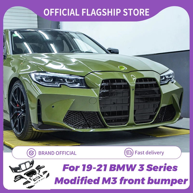 Для BMW 3 серии F30 F35 2012-2019 модифицированный M3 передний бампер решетка большой