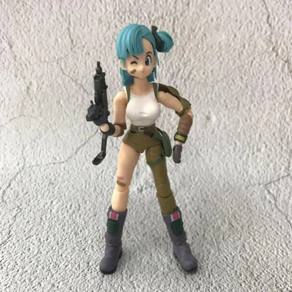 Dragon Ball Z Bulma подвижные фигурки ПВХ Коллекционная модель игрушки brinquedos для подарка на Рождество