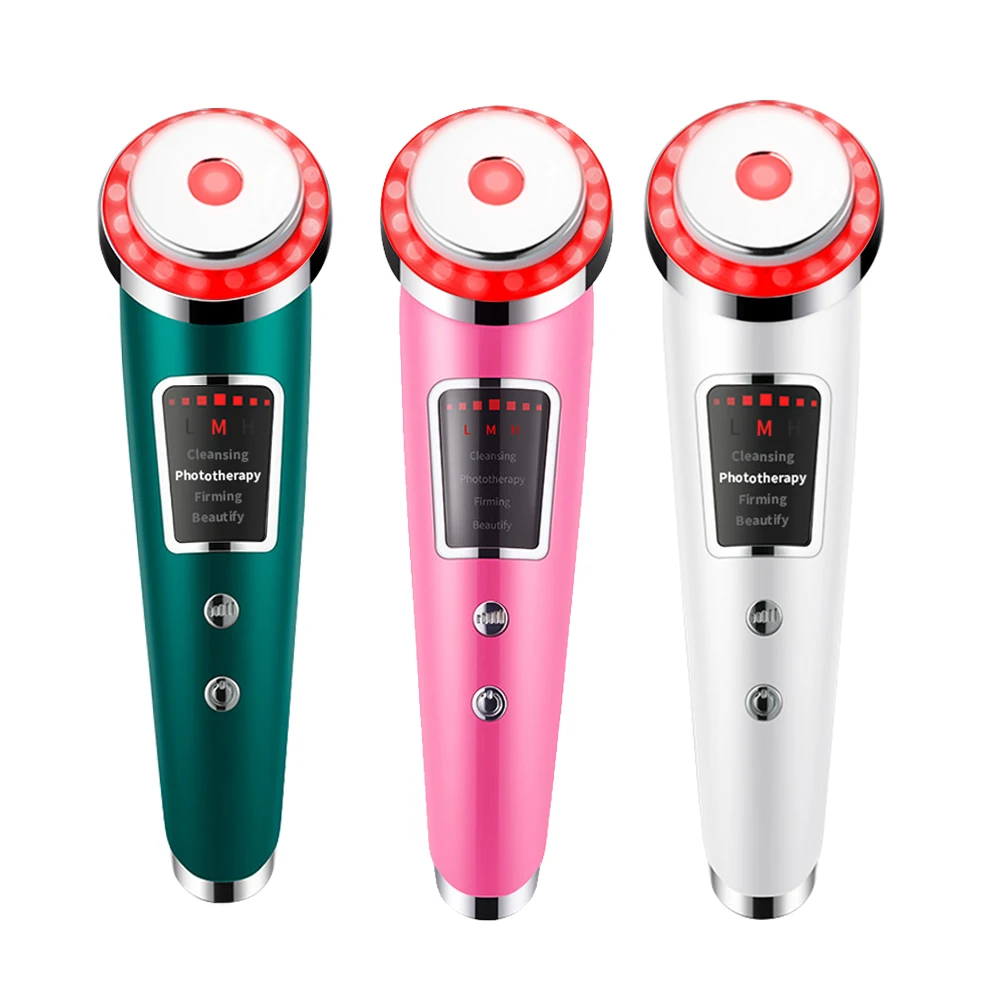 

LED Photon Face Massager Skin Rejuvenation Beauty Devices Deep Cleansing Facial Lift Eyes Care Wrinkle Remove Cosmetic Apparatus