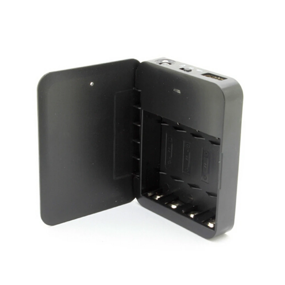 4 слота AA батареи Внешний USB Перезаряжаемый литиевая батарея зарядное устройство