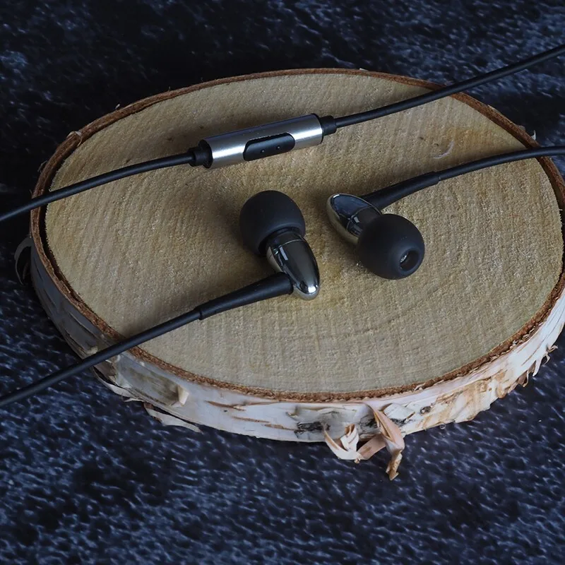 Moondrop космический корабль Динамический Hifi в ухо наушники серебро