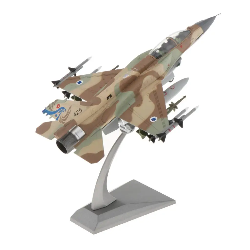 

1:72 Scale F-35B F-16I Fighter Diecast Aircraft Alloy Model Room Decor