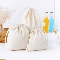 storage bag environmental protection drawstring binding mouth printing cotton binding pocket womens purse travel bag gift bag