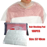 100pcs disposable hair cutting capes hairdressing home dyeing barber apron