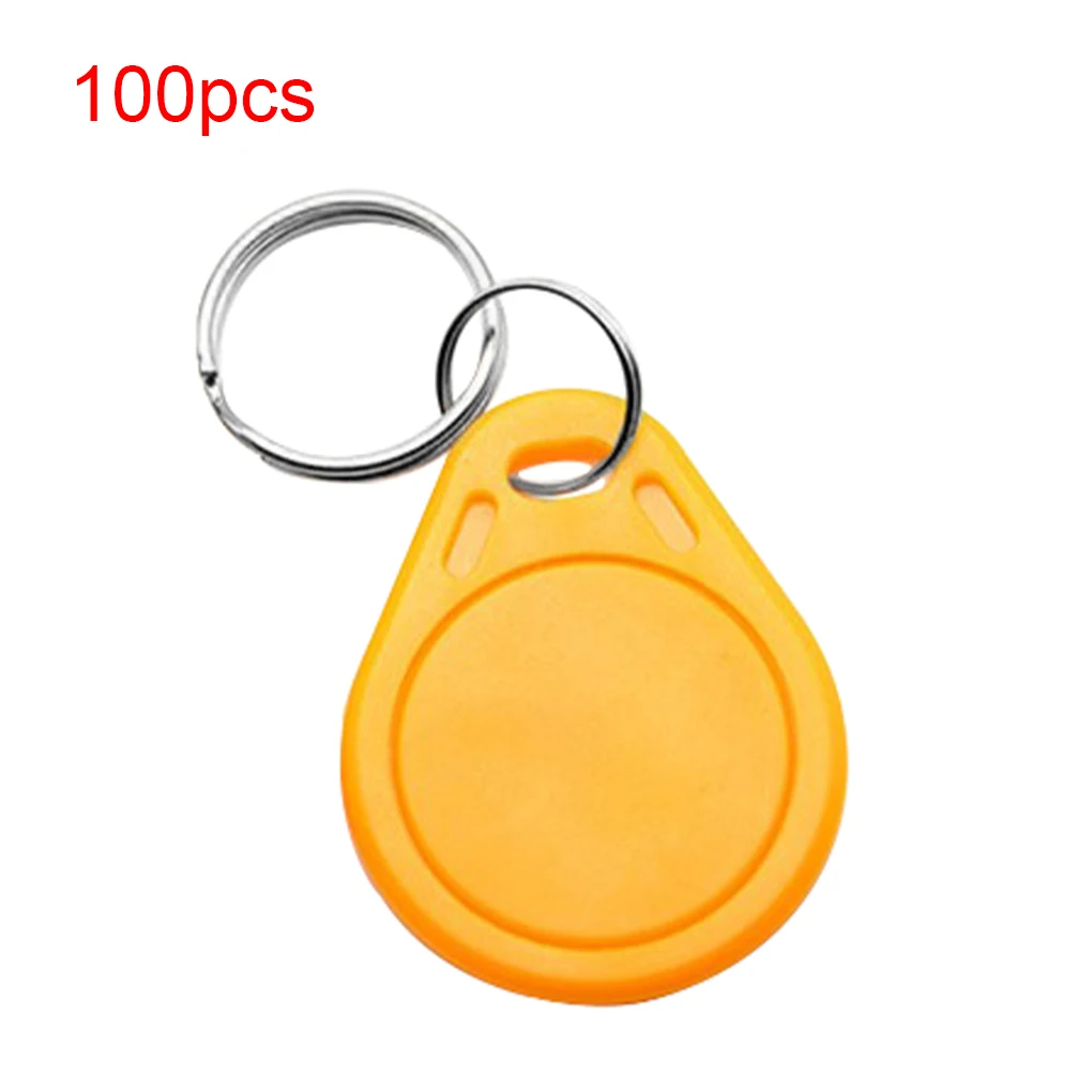 

100pcs RFID Tag 125KHz Proximity RFID Card Keyfobs Key Fob Access Control Smart Card Keyfob Waterproof Community Keyfobs