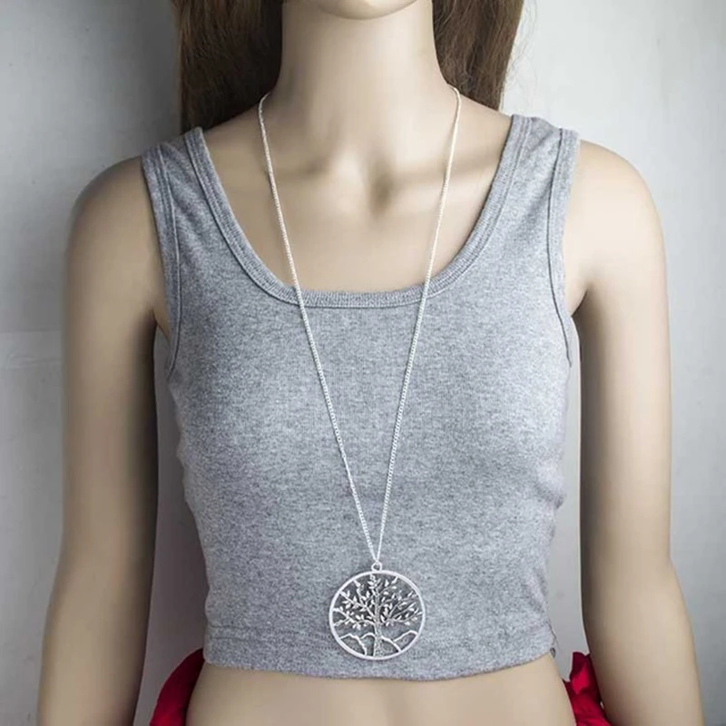 Лидер продаж ожерелье в виде дерева жизни многоуровневый стиль Внешняя торговля