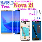5,9 ''Nova 2i дисплей для HUAWEI Mate 10 Lite, ЖК-дисплей, сенсорный экран для Huawei Nova 2i, RNE-L22L010203 LCD
