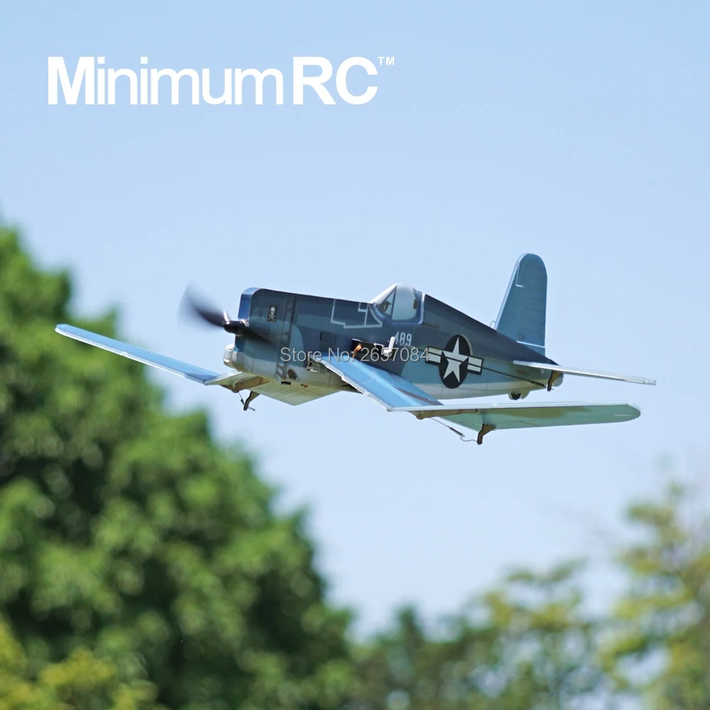 Миниатюрный истребитель F4U Corsair fighter 360 мм 4 канальный тренажер Wingspan