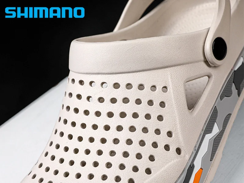 

2021 SHIMANO Fishing Shoes Camouflage Breathable Slipper Daiwa Men Summer Non-slip Soft Water Shoes Beach Sandals Outdoor Shoes